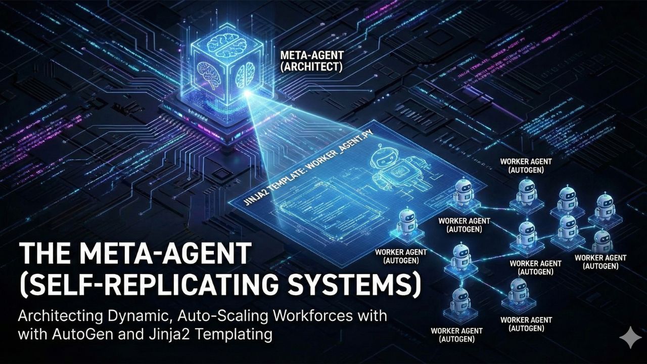 Meta-Agent Self-Replicating Architecture