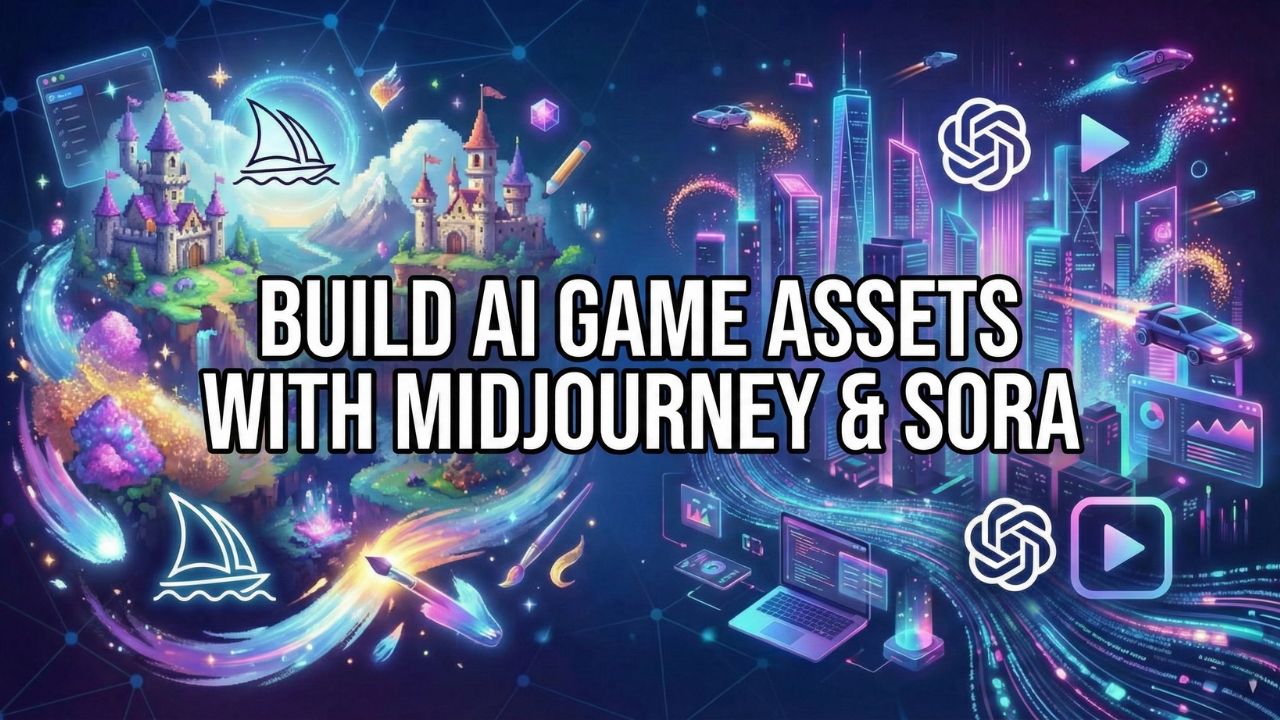 Midjourney and Sora Game Asset Workflow