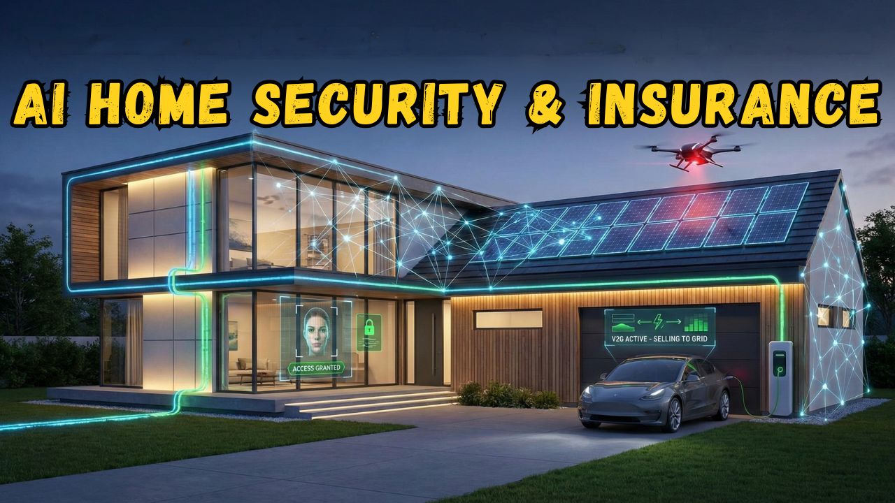 Sentient Home automation featuring AI security and energy management