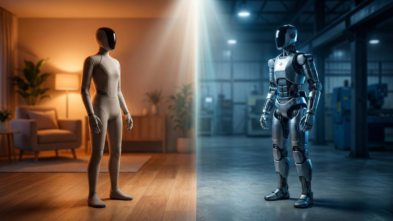 Neo Robot vs Figure 02 Comparison