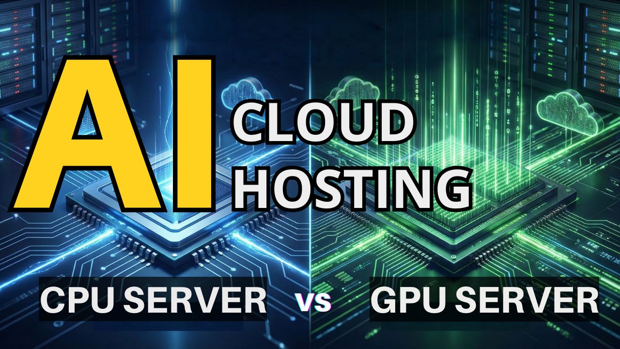 Cloud Hosting for AI Applications GPU vs. CPU Servers