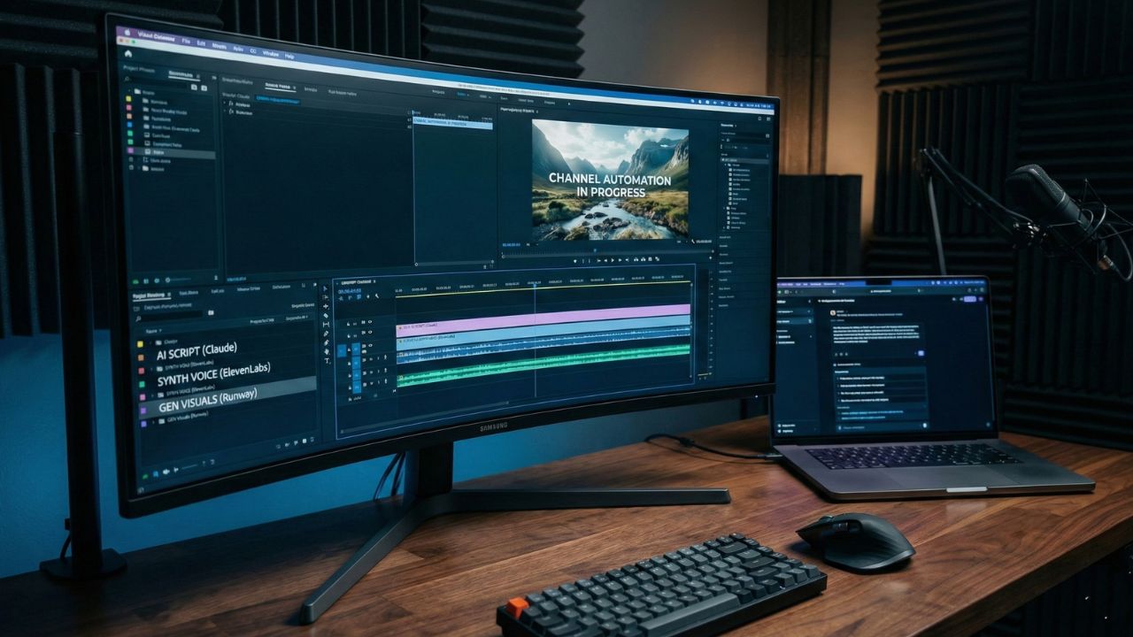 Automated YouTube Channels AI Videos
