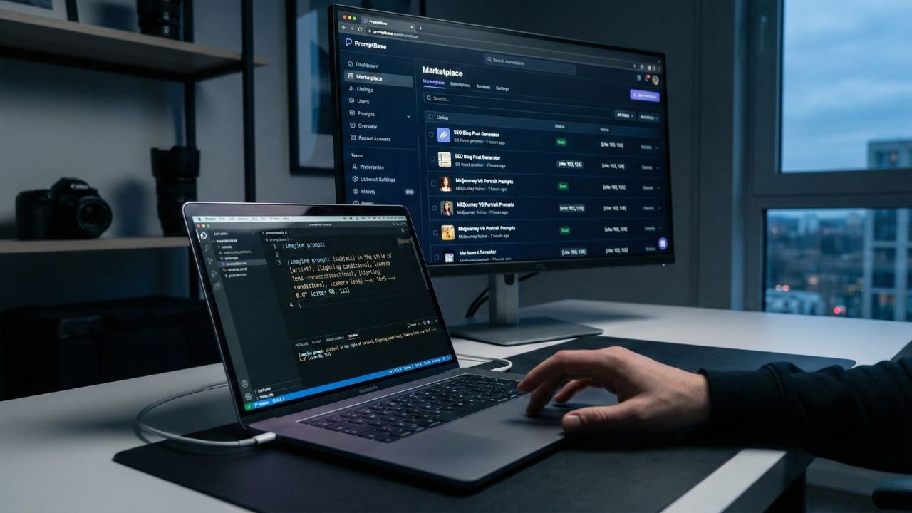 Digital Prompt Marketplaces: Selling 'Golden Prompts' for Profit