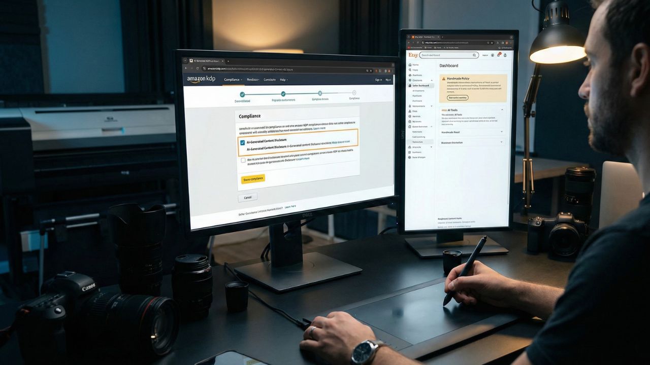 Selling AI Content on Marketplaces Legal Rules