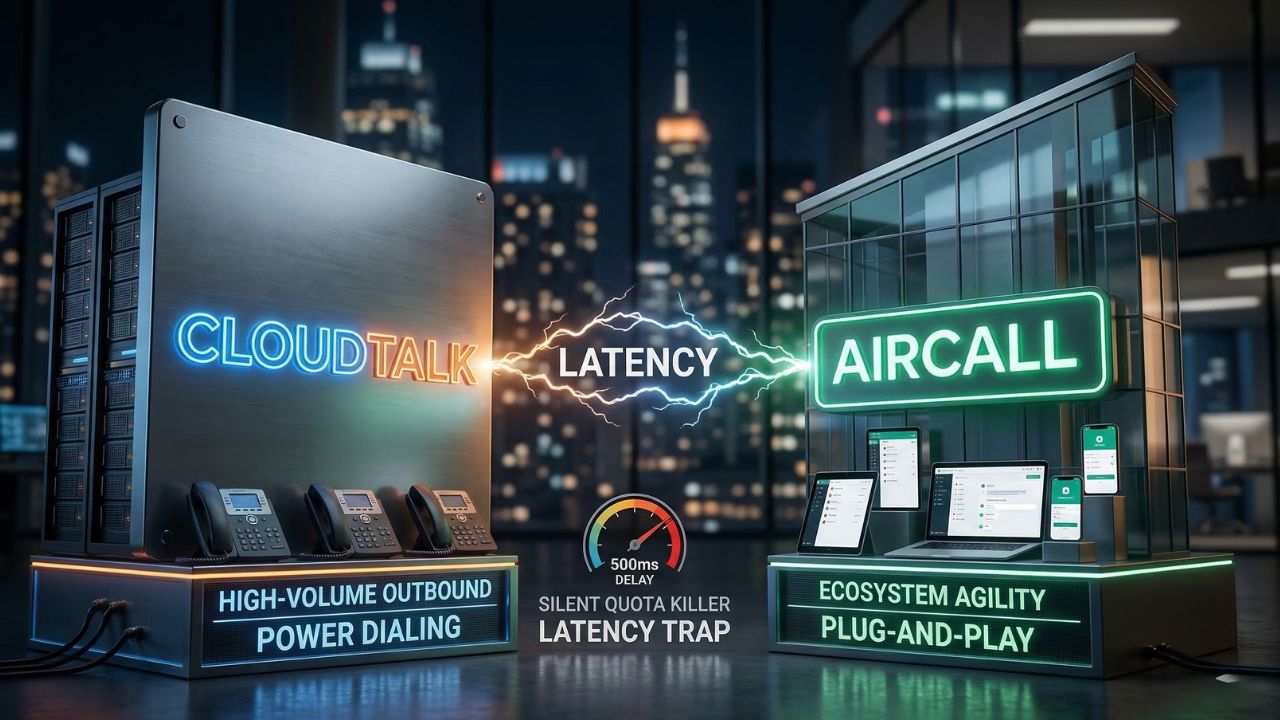 Why Your CloudTalk vs Aircall Choice Ruins SDR Quotas