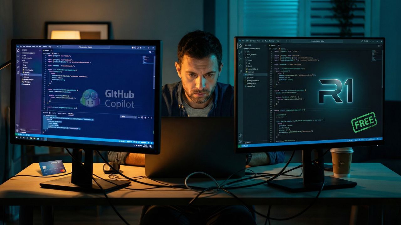 DeepSeek R1 vs GitHub Copilot Benchmark