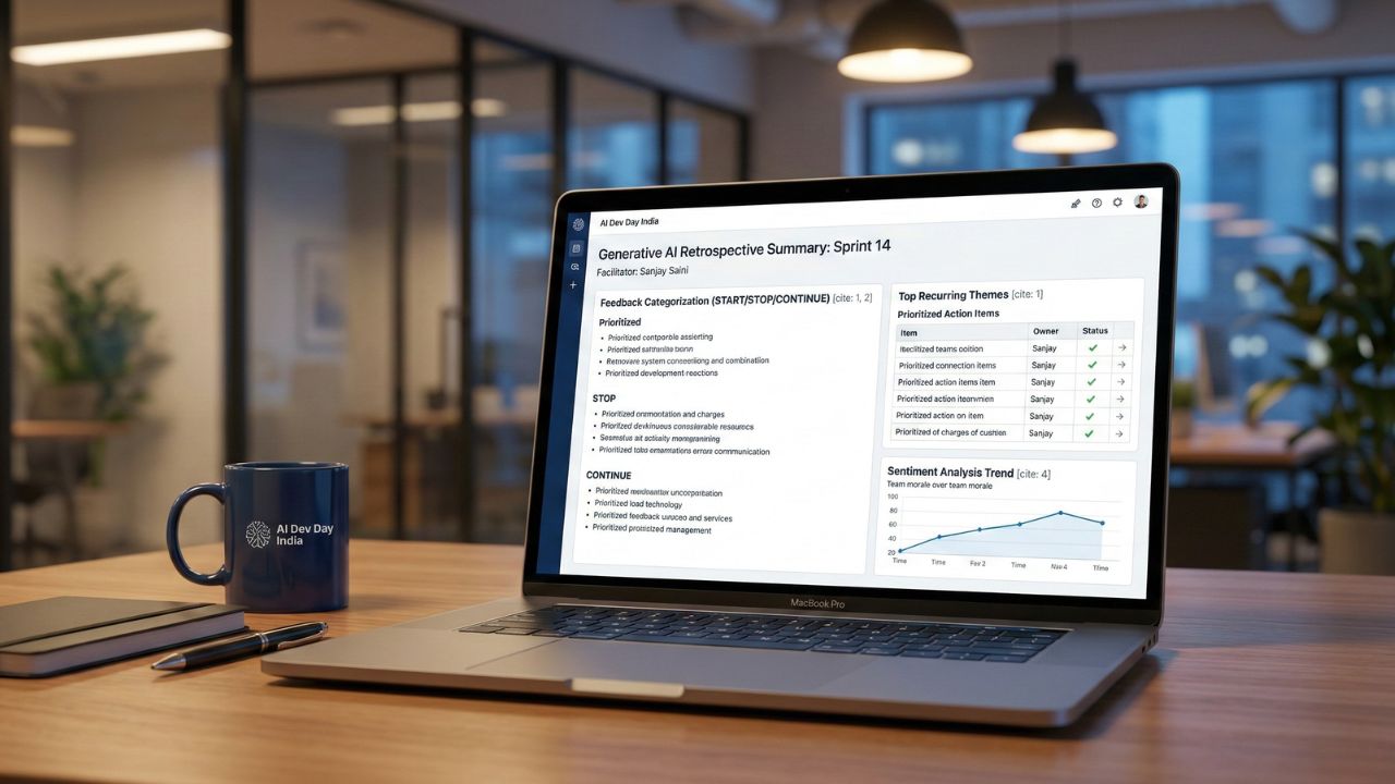 Generative AI prompts for sprint retrospectives: Stop Wasting 2 Hours on Action Items