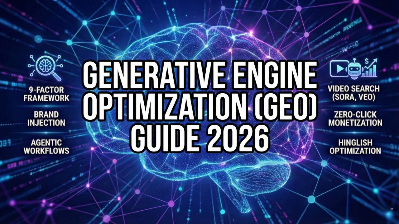Generative Engine Optimization (GEO) 2026: The Ultimate Guide to Ranking in AI Search