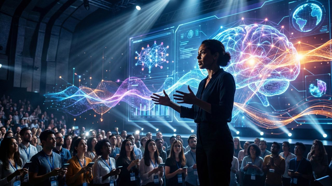 Professional AI Keynote Speakers on Stage
