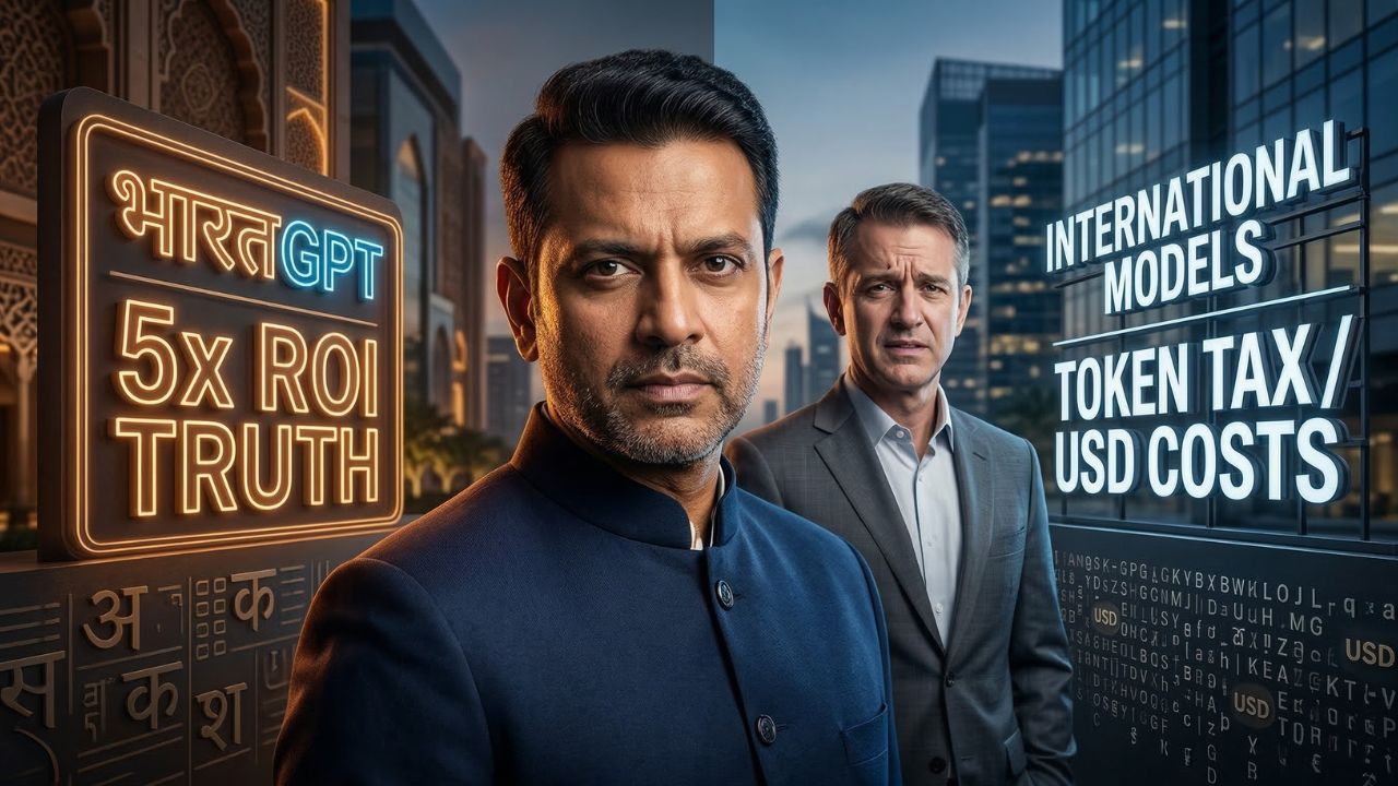 BharatGPT vs International Models: The 5x ROI Truth
