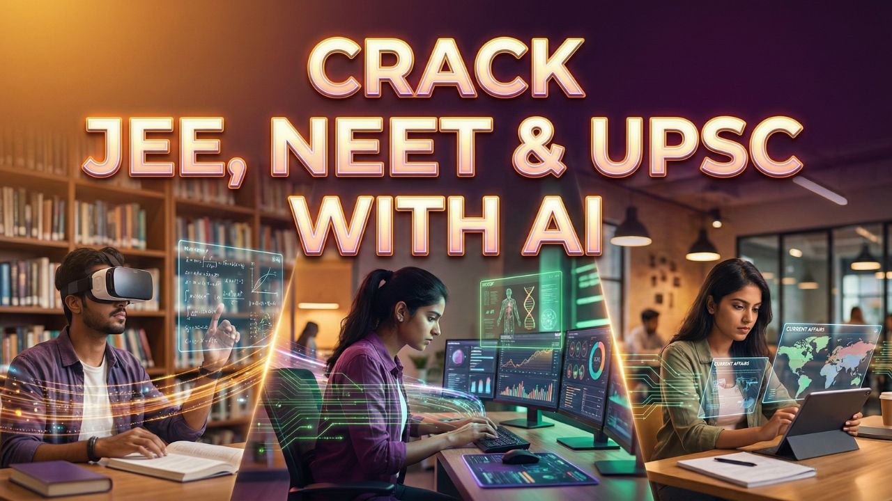 Crack JEE, NEET & UPSC with AI: The 2026 Study Strategy