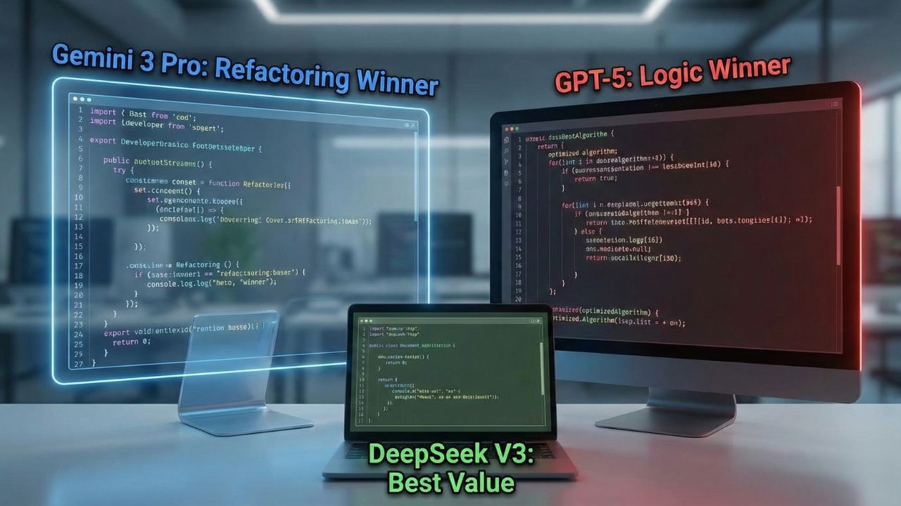 Gemini 3 Pro vs GPT-5 Coding Test Results