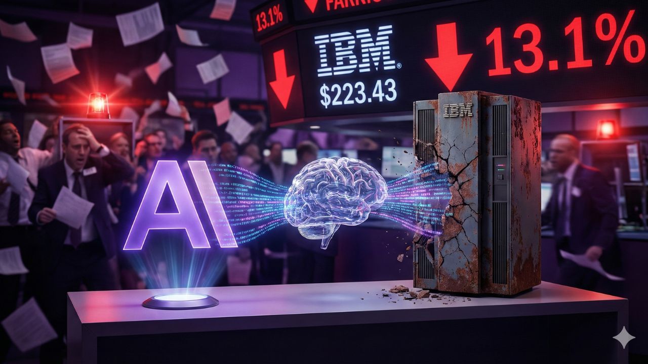 IBM Stock Crash Anthropic Claude COBOL News