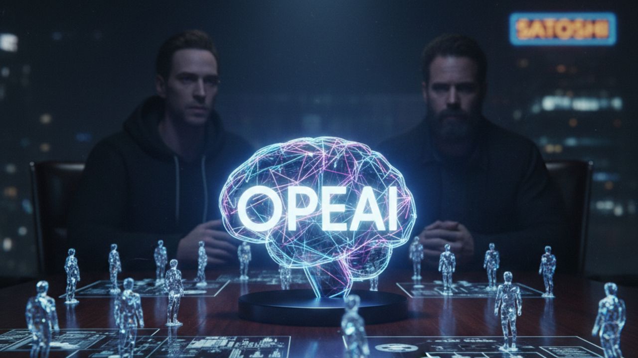 Pete Davidson and Casey Affleck in Killing Satoshi AI Film