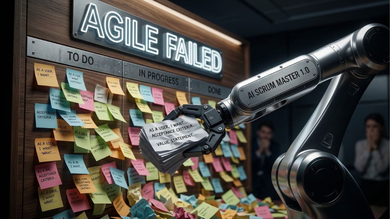 Automating User Stories? Why AI Scrum Masters Fail Agile