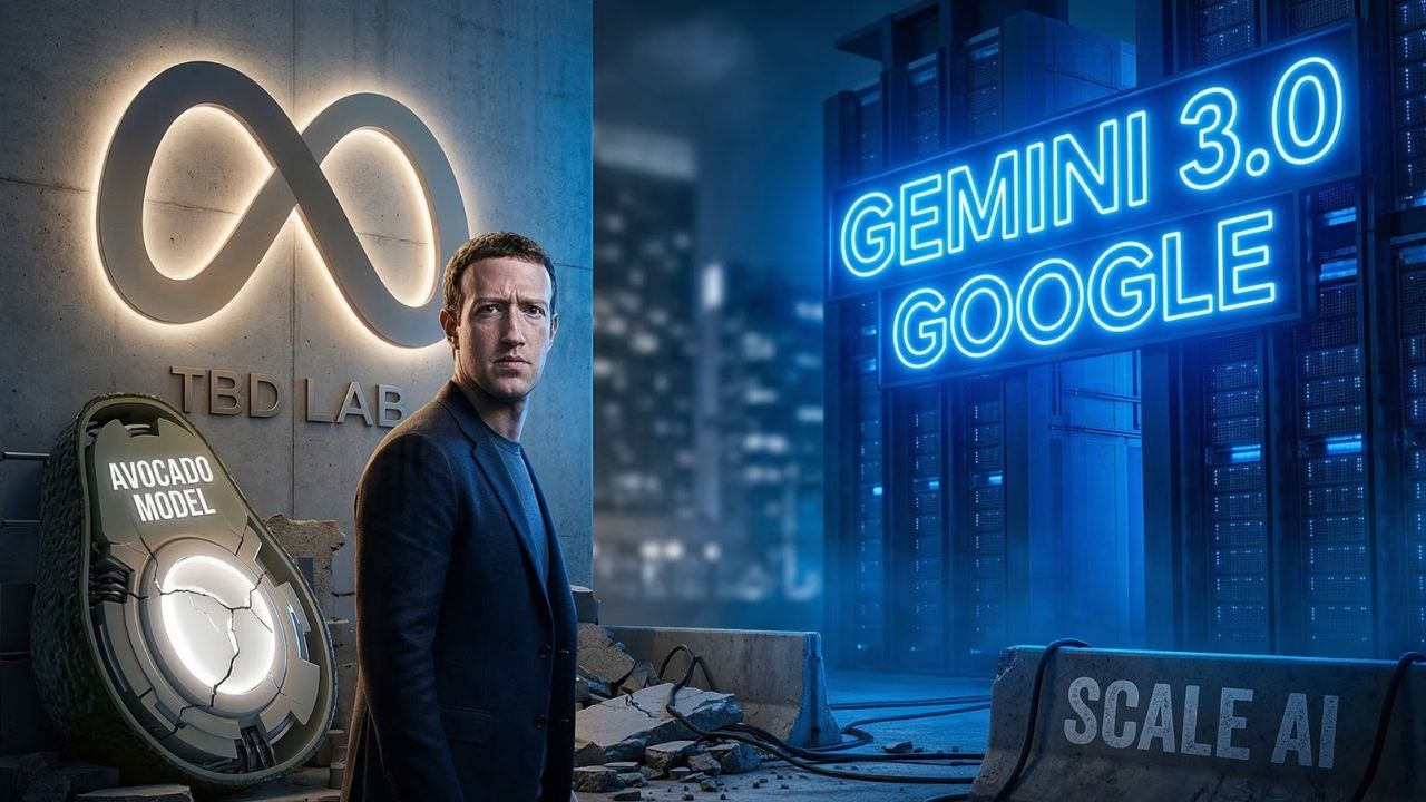 Meta Delays Avocado AI Model After Google Gemini Crushes Internal Tests