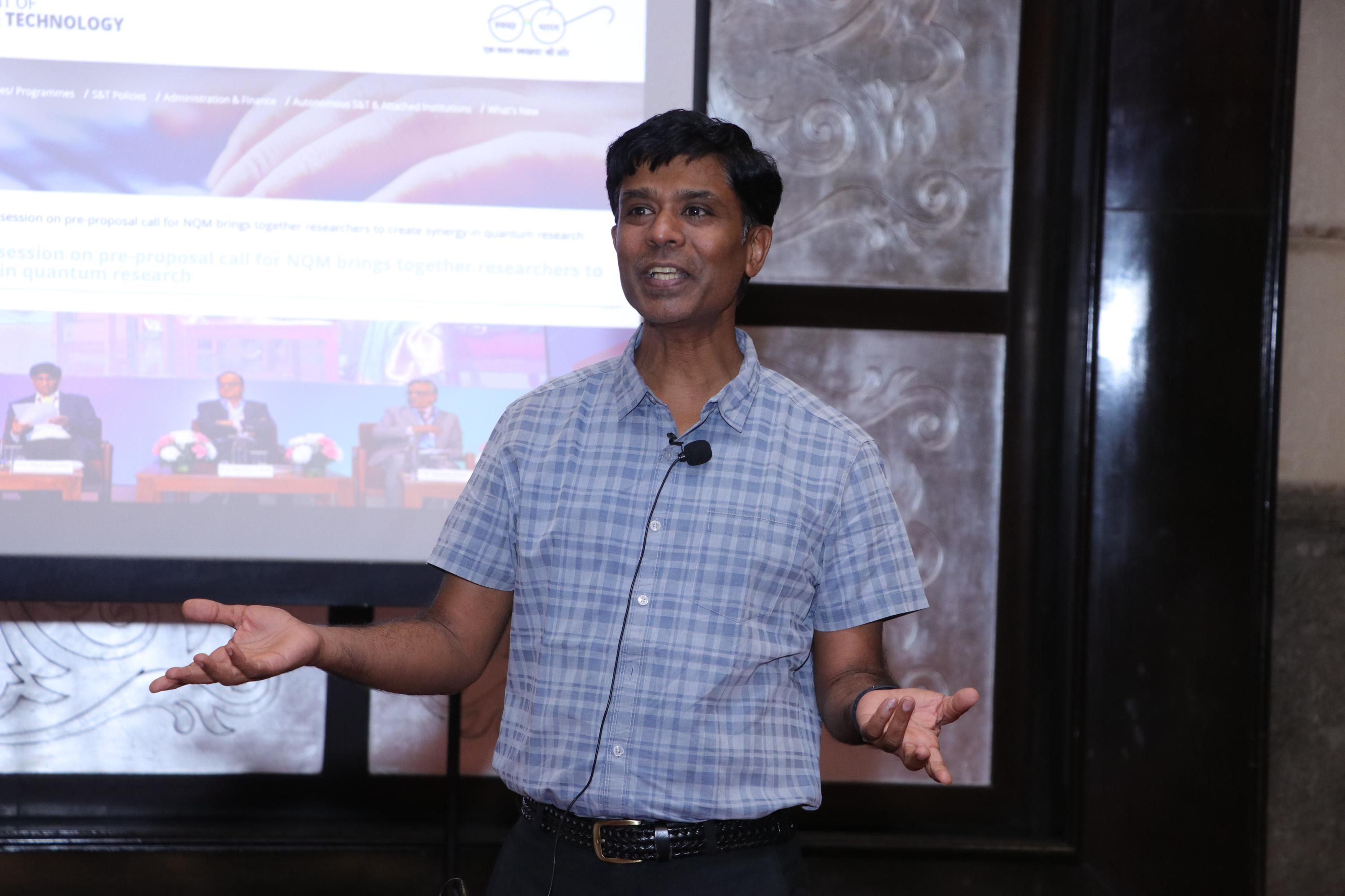 L Venkata Subramaniam presenting at AI Dev Day India 2024