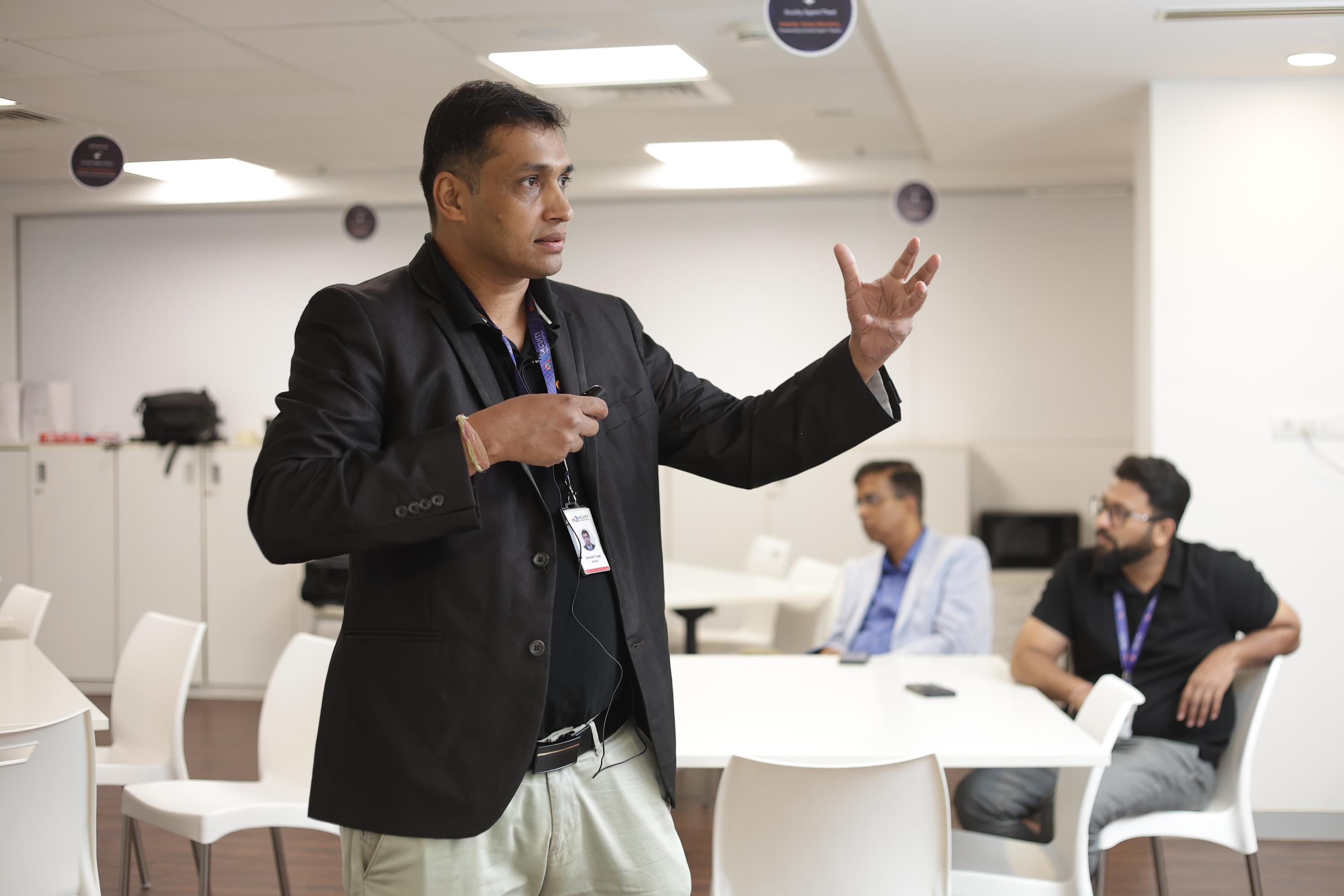 Ramesh Tunga discussing AI Protocols